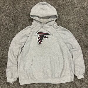 Atlanta Falcons Gray Hoodie with Logo